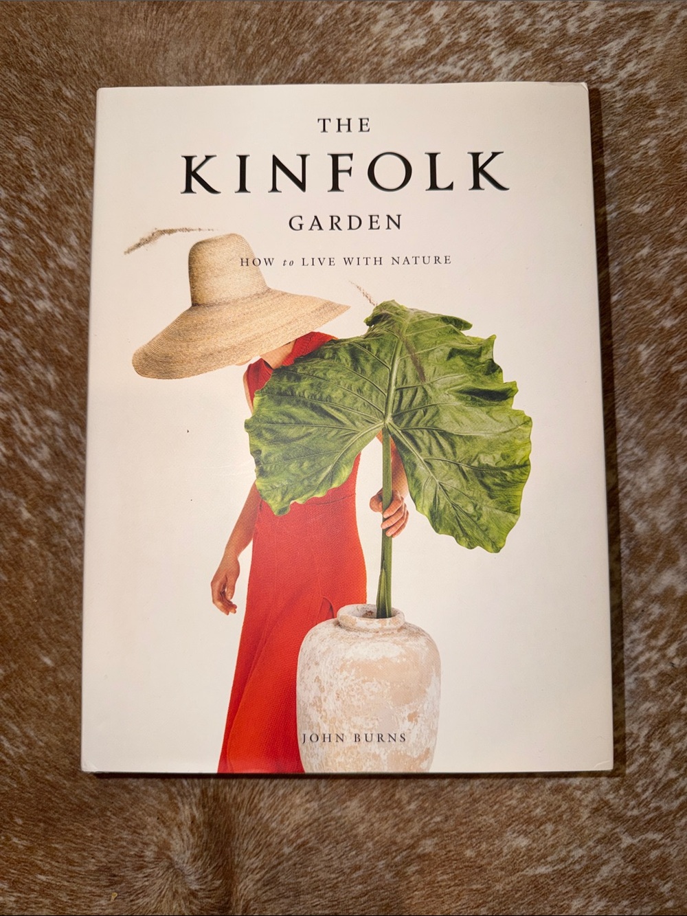 The Kinfolk Garden by John Burns - White Cover with Red & Green Artwork